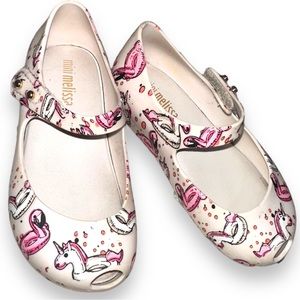 Mini Melissa Baby Toddler Size 7 🦄 🦩 Floaties